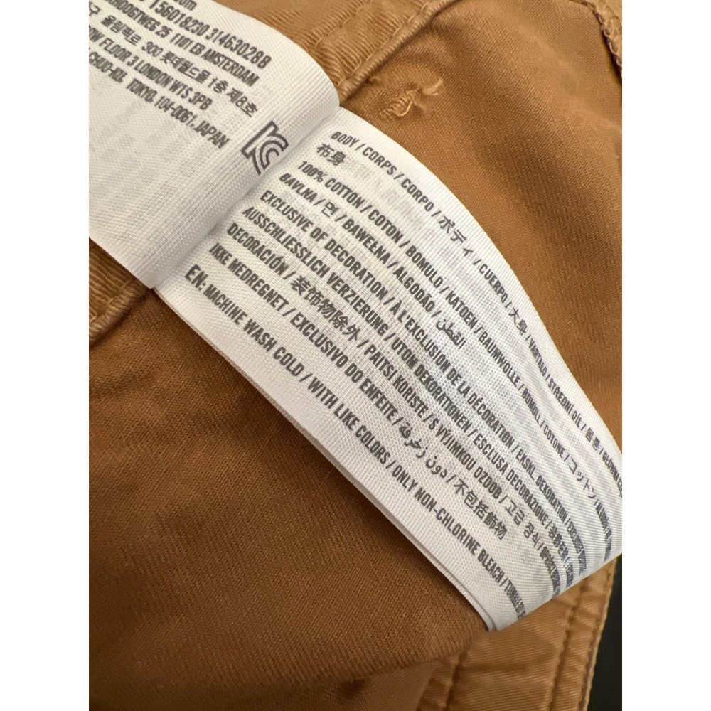 Abercrombie & Fitch High Rise Relaxed Cargo Pants Straight Leg Womens Size 6/28 - Picture 11 of 11